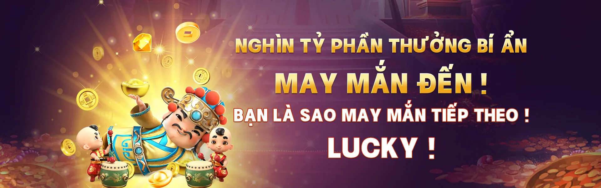 Hình ảnh chào mừng người dùng mới tại lucky6868